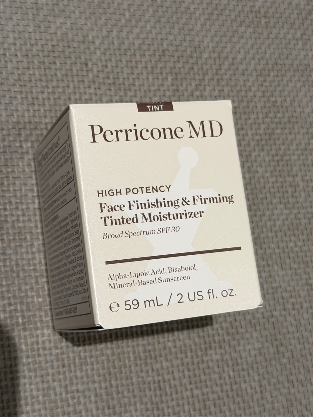 Perricone MD High Potency Face finishing & firming tinted moisturizer spf 30 NEW